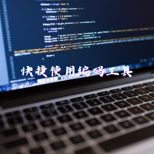 快捷使用编码工具